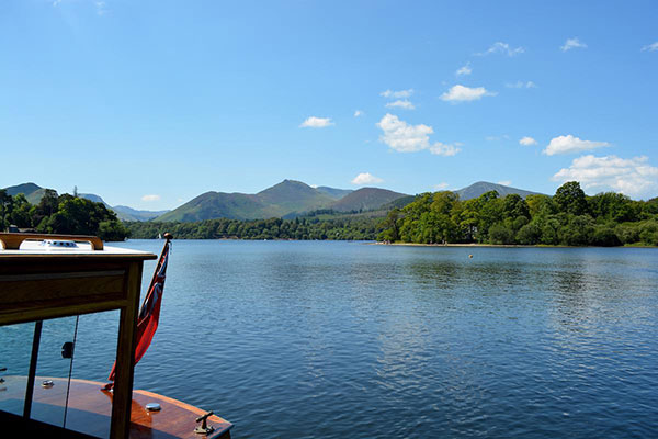 Park and sail in the Lake District, Cumbria