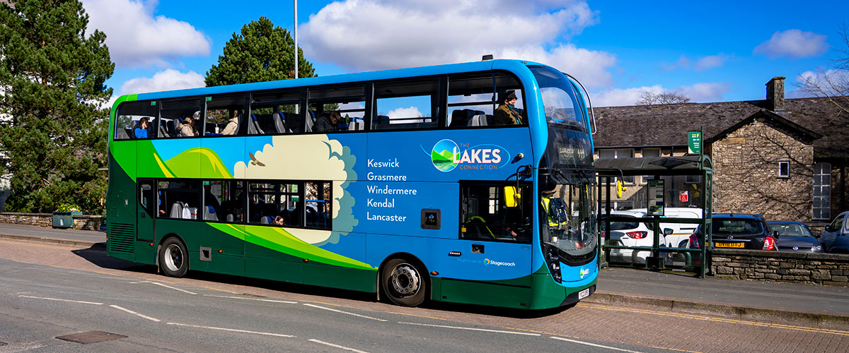The Stagecoach 555 service at Kendal
