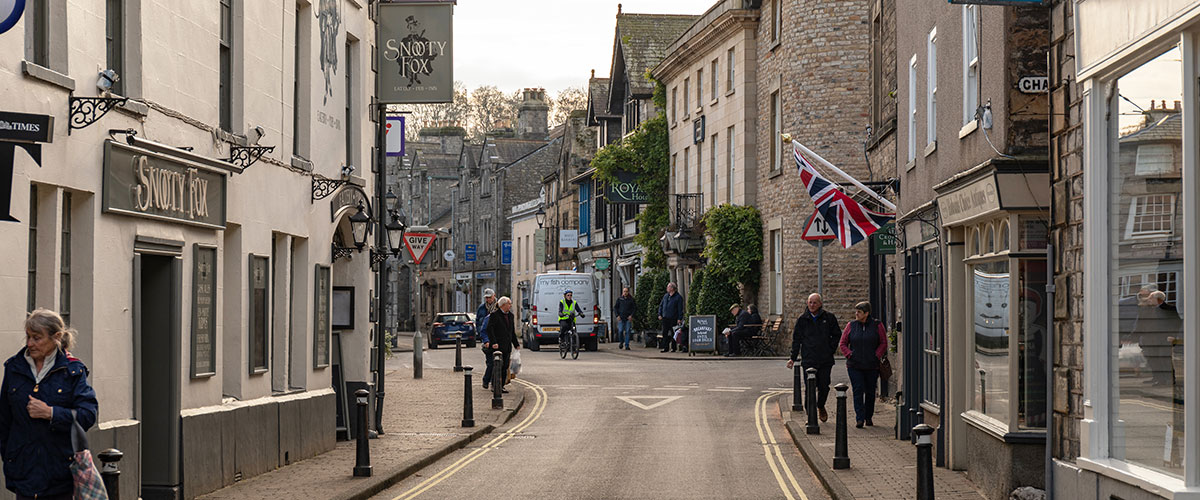 Kirkby Lonsdale town centre