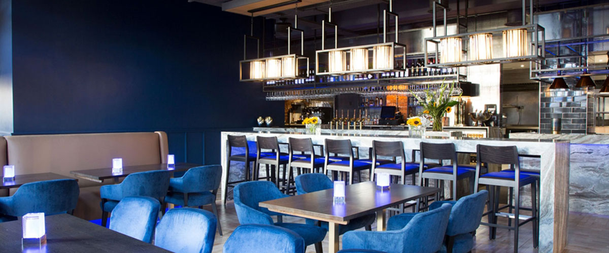 Penny Blue Restaurant and bar at The Halston, Carlisle