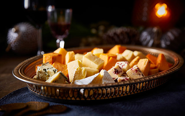 Booths 12 Cheeses of Christmas Platter