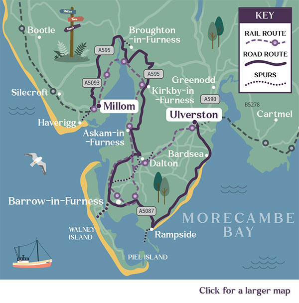 Furness Peninsula - Cumbria Coastal Route