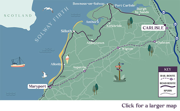 Solway to City - Cumbria Coastal Route