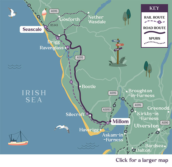 Where The Lakes meets the sea - Cumbria Coastal Route