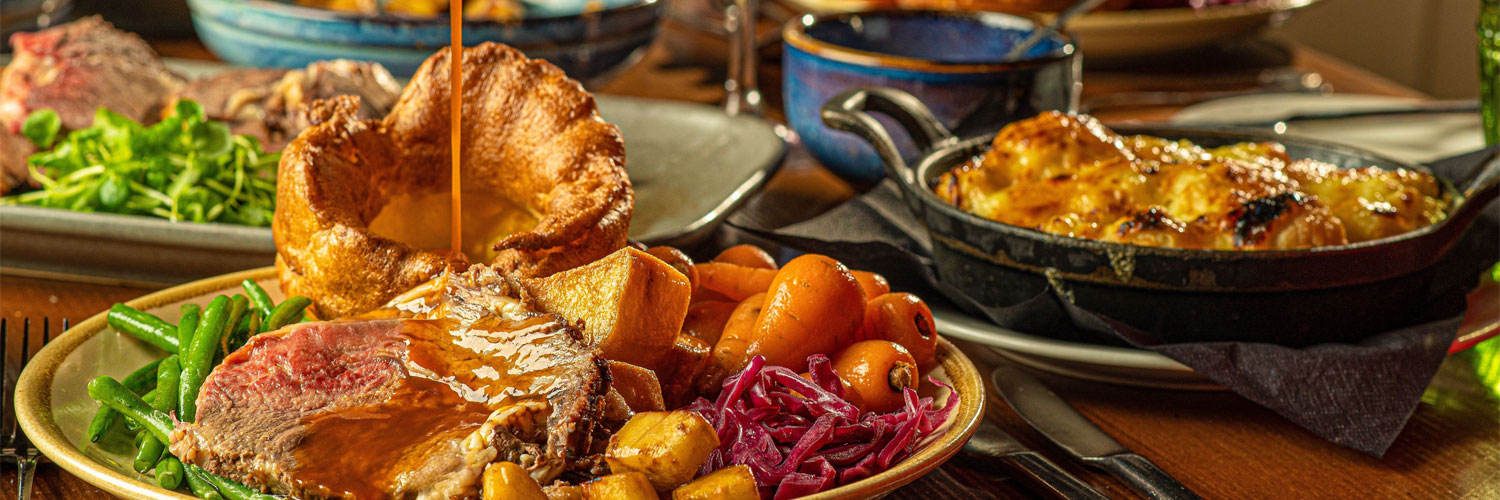 Festive roast dinner from North Lakes Hotel & Spa in Penrith, Cumbria