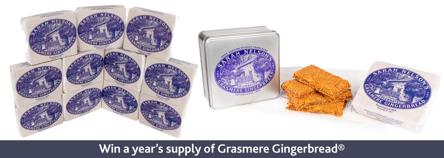 Win a year's supply of Grasmere Gingerbread®