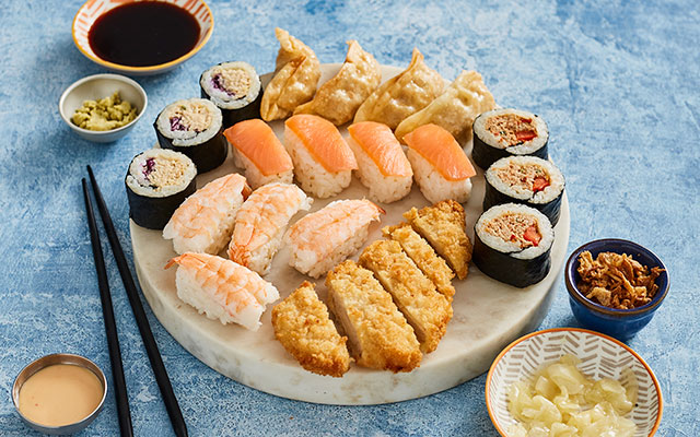 Sushi and Sides Sharing Platter