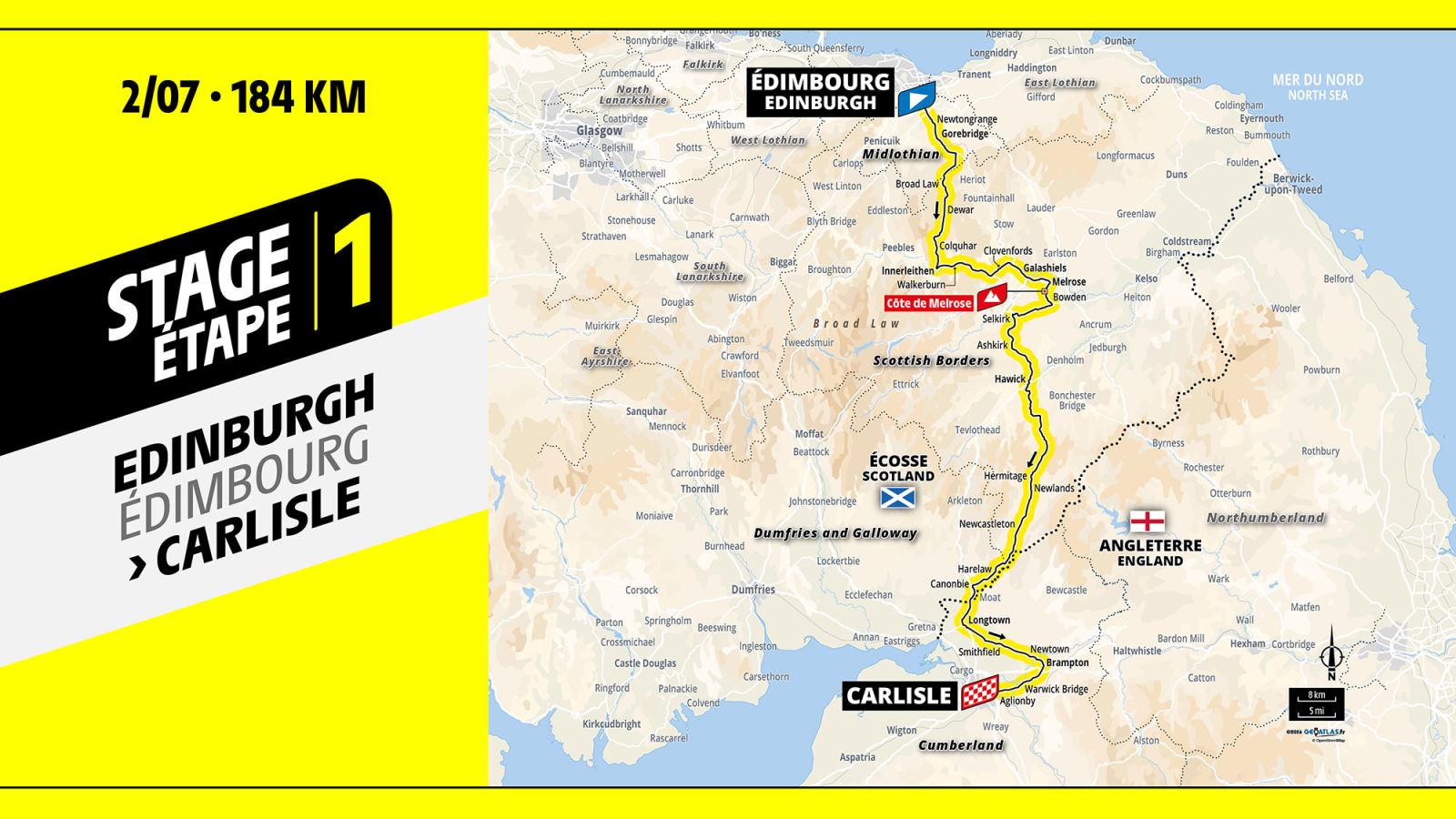 Tour de France Grand Départ GB 2027 Stage 1