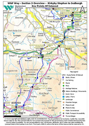 Section 3 overview - Westmorland & Furness Way