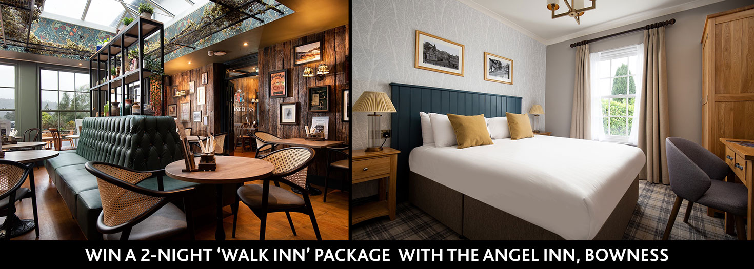 Win a 2-night 'Walk Inn' package from the Angel Inn, Bowness
