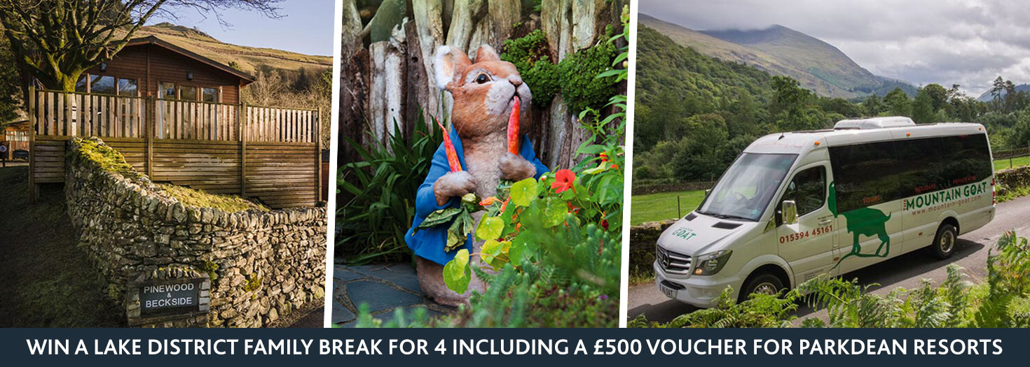 Win a Beatrix Potter inspired Lake District Family Break for 4