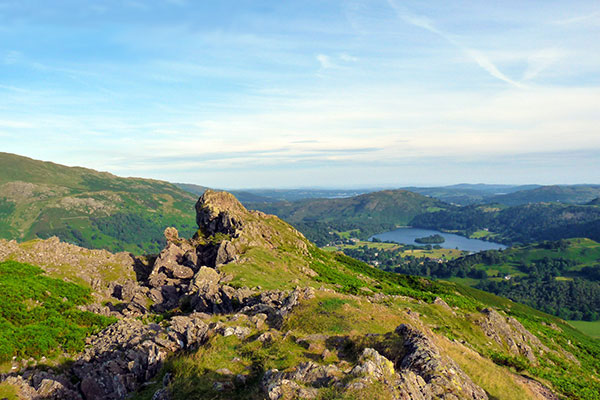 Identify this famous Beauty Spot in the Lake District Cumbria.