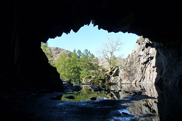 Identify this famous Beauty Spot in the Lake District Cumbria.