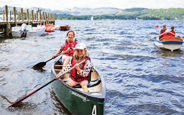 Outdoor family fun in the Lake District, Cumbria