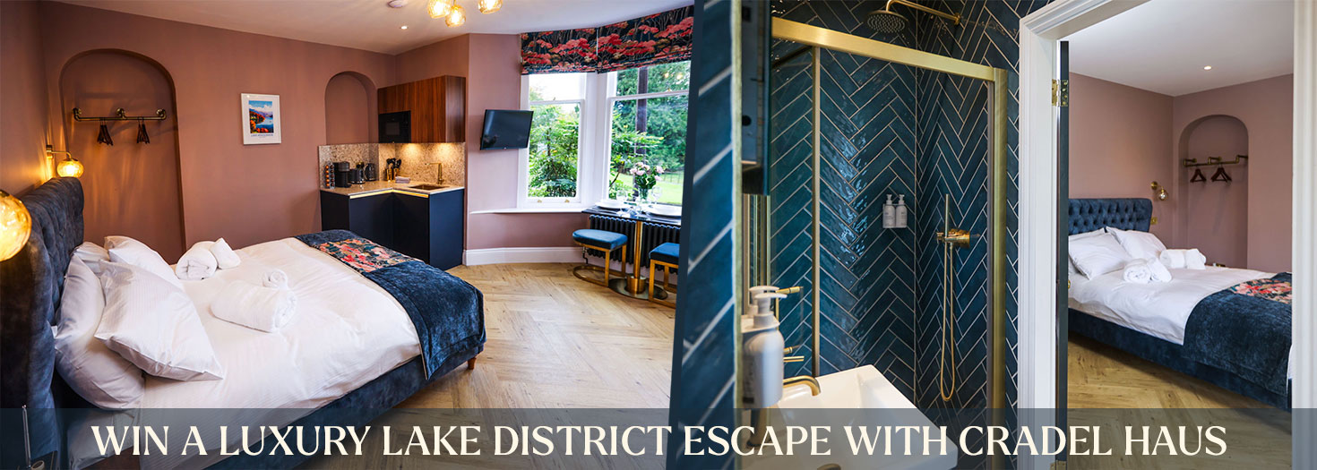 Win a luxury Lake District escape with Cradel Haus