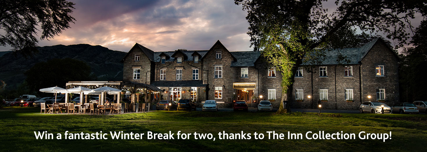 Win a fantastic Winter Break for two, thanks to The Inn Collection Group!