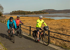 Cycling at Grange-ove-Sands