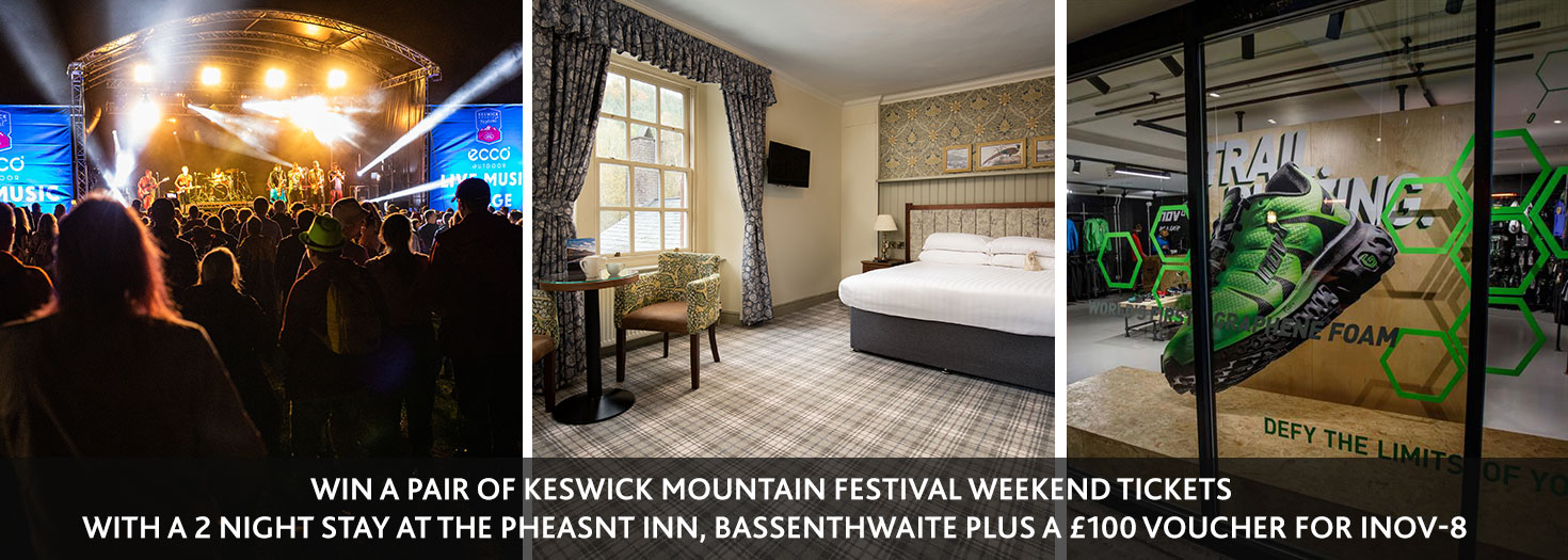 Win a Keswick Mountain Festival weekend stay and £100 voucher