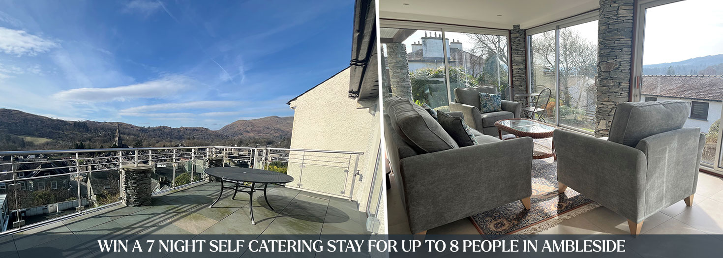 Win A 7 Night Self Catering Stay For Up To 8 People in Ambleside