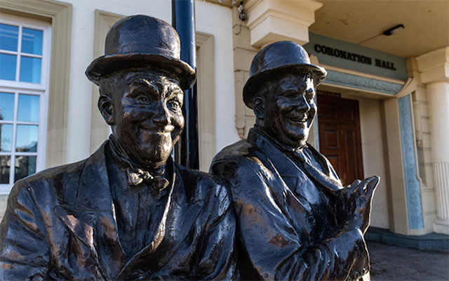 Leave the car behind - Laurel & Hardy Museum, Ulverston