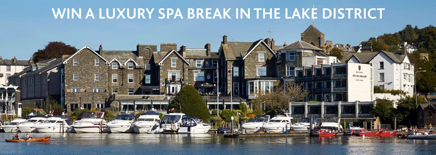 Win a luxury spa break in the Lake District