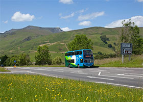 Penrith to Keswick Stagecoach bus