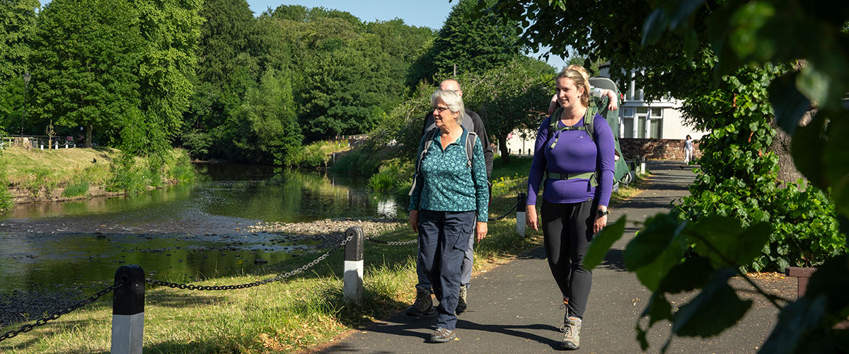 Stroll along the River Eden