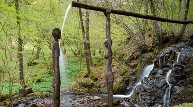 Sculpture in Grizedale Forest