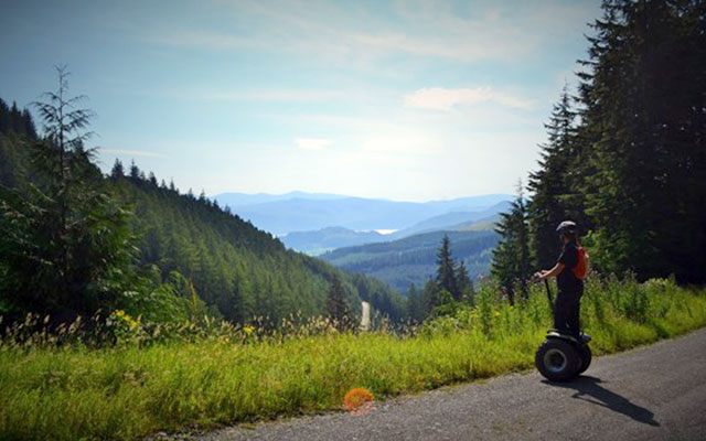 Segway at Whinlatter Forest