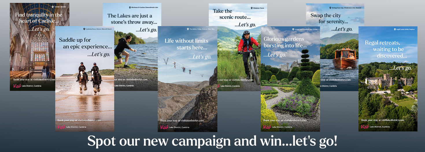 Spot our new campaign...let's go!