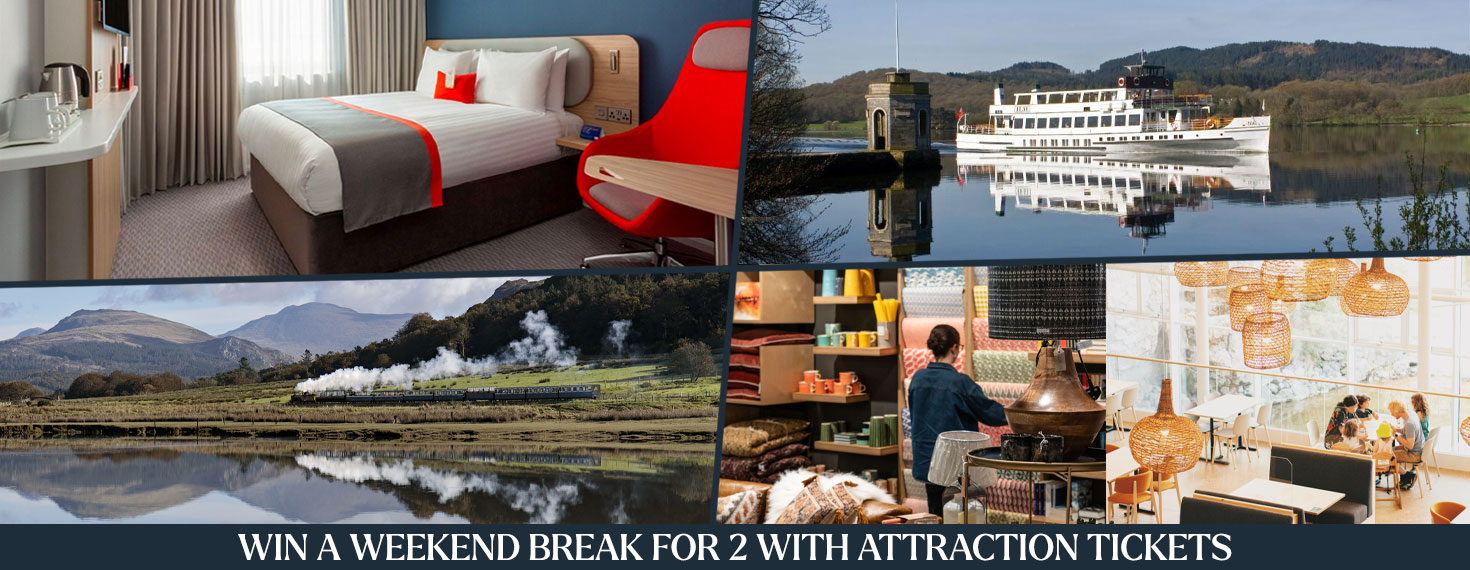 Win a weekend break for 2 with attraction tickets