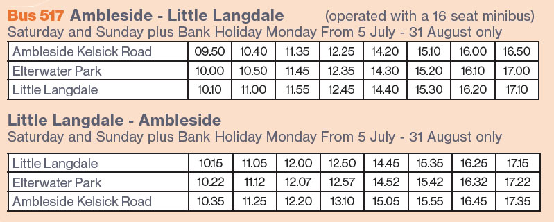 517 service timetable