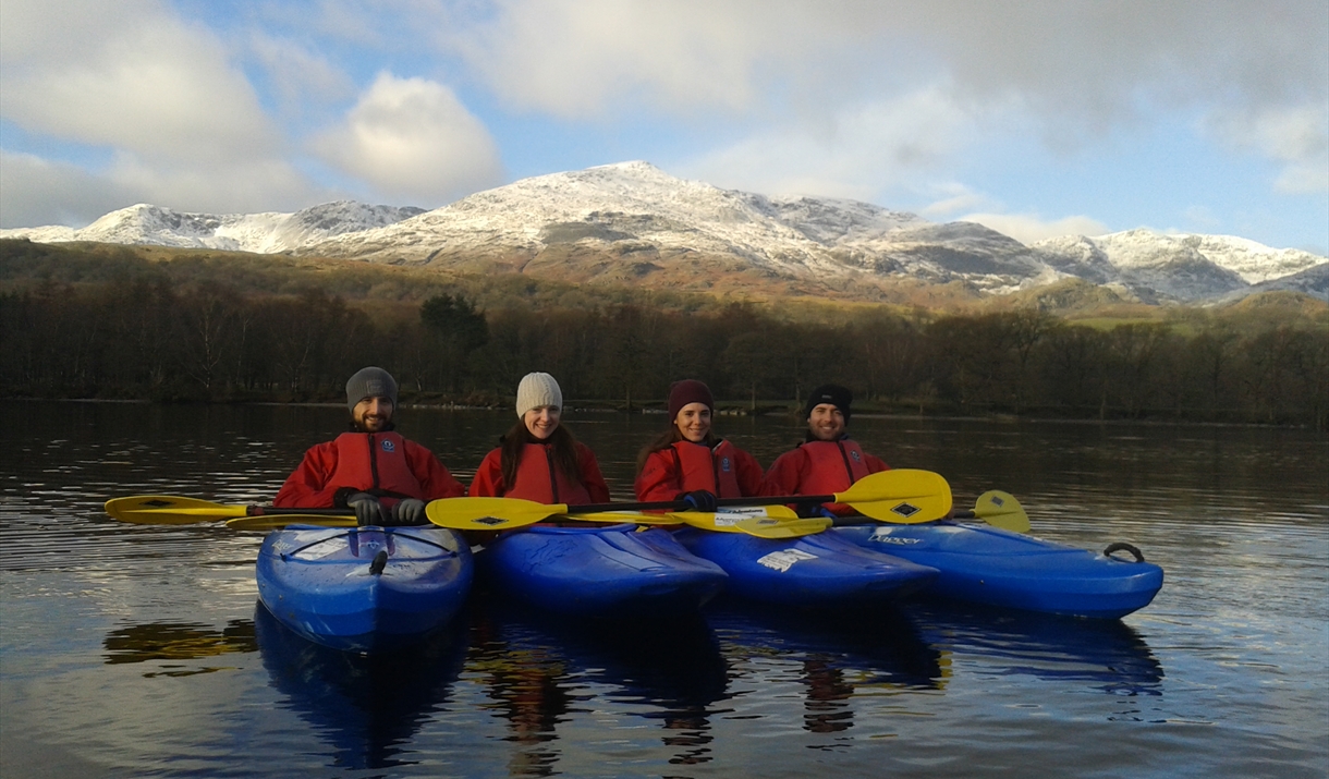 joint adventures - kayaking - visit lake district