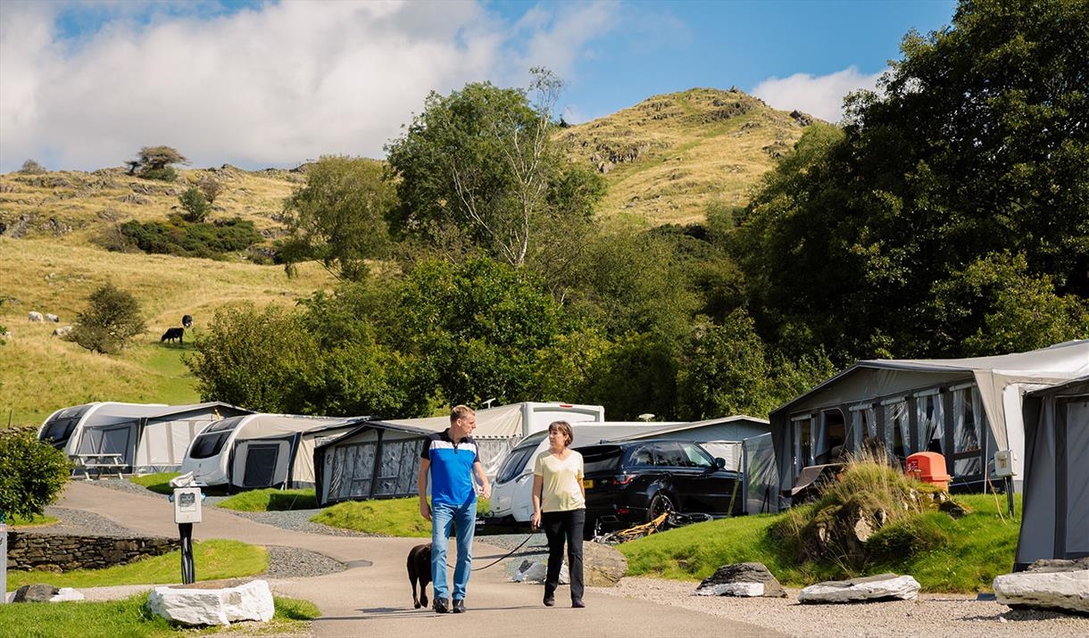 Park Cliffe Camping & Caravan Estate Camping Pitches Windermere Visit Lake District